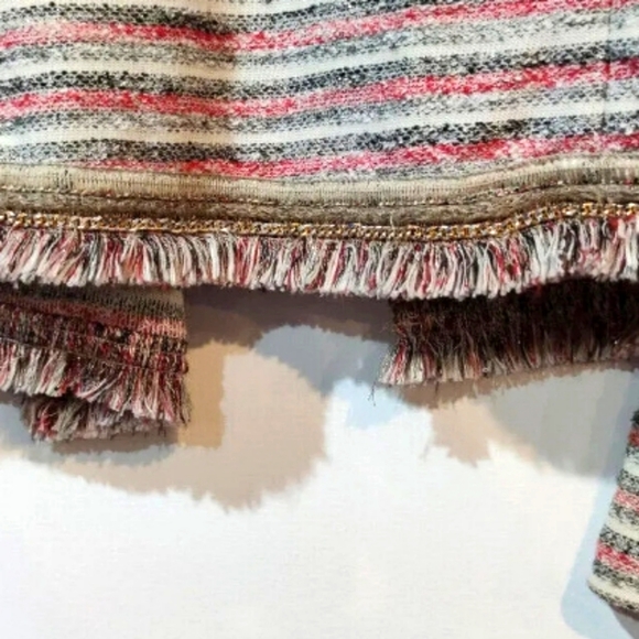 Patrizia Pepe tweed jacket blazer shirt size 44 medium luxury high end  - Picture 8 of 9